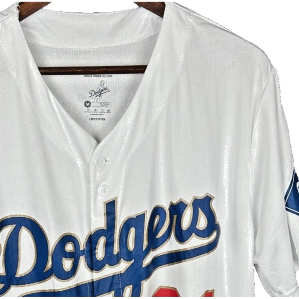 Dodgers Tyler Glasnow Los Angeles Jersey Mens Medium White 31 Stadium Exclusive
